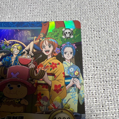 One Piece Beautiful Piece ONE PIECE Hyper Battle Fireworks Viewing S101 Carddass Initial — Japanese