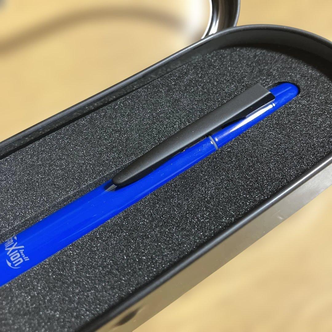 PILOT Frixion Ball Knock 5 blue ink pen model 2014 with click mechanism