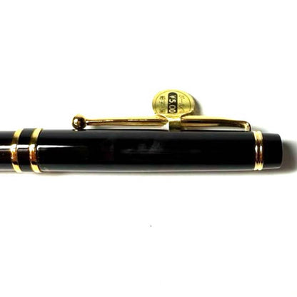 Pilot Sine 1918 revolving ballpoint pen with fine point in black color, displayed on white background