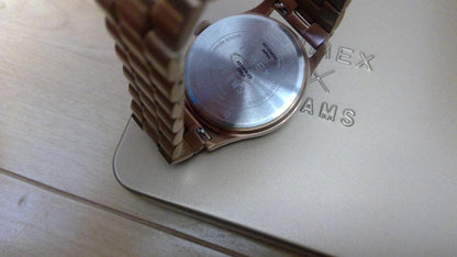 TIMEX BEAMS CAMPER Gold Quartz Men's Watch — Japanese