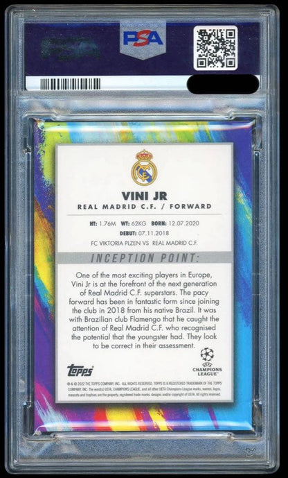 PSA 9 Vini Jr. 7/10 — 7/10 — Japanese