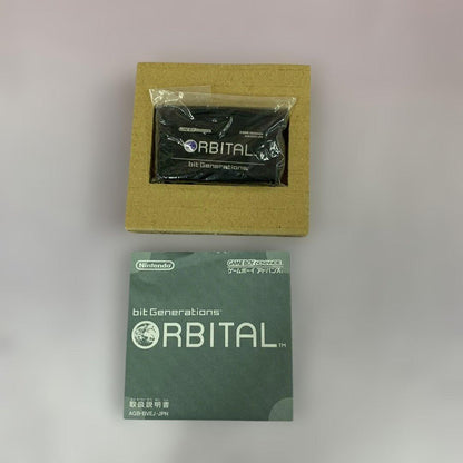 ORBITAL bitGenerations video game with damaged outer box and visible wear from amateur storage