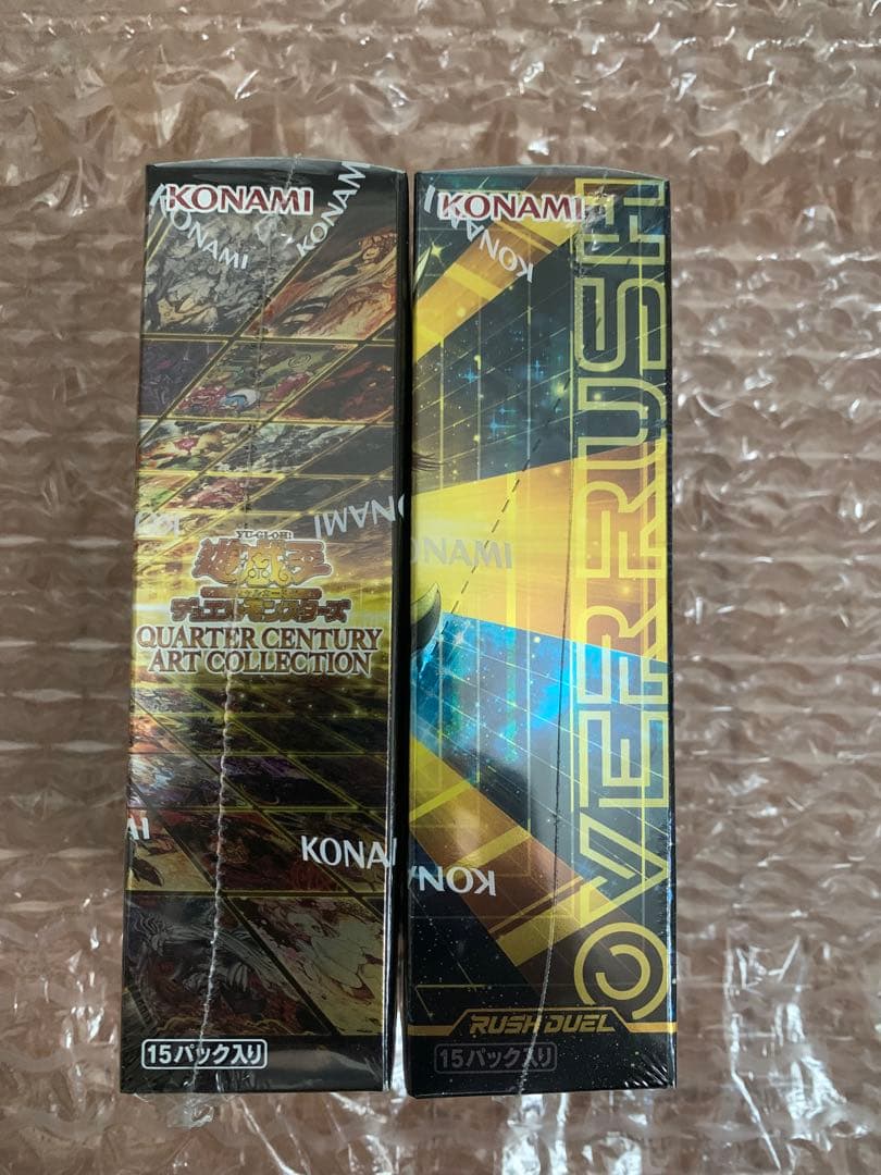 Yu-Gi-Oh New, Unopened Yu-Gi-Oh! Art Collection & Rush Duel Over Rush 3 Box — Japanese