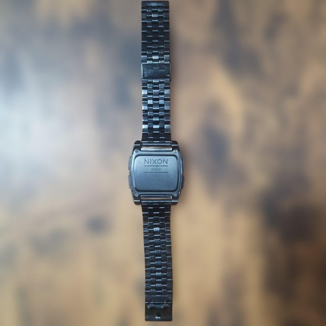 NIXON All Black Digital Men's Watch — Japanese