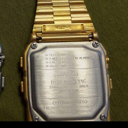 CASIO DB-611 Digital Men's Watch — Japanese