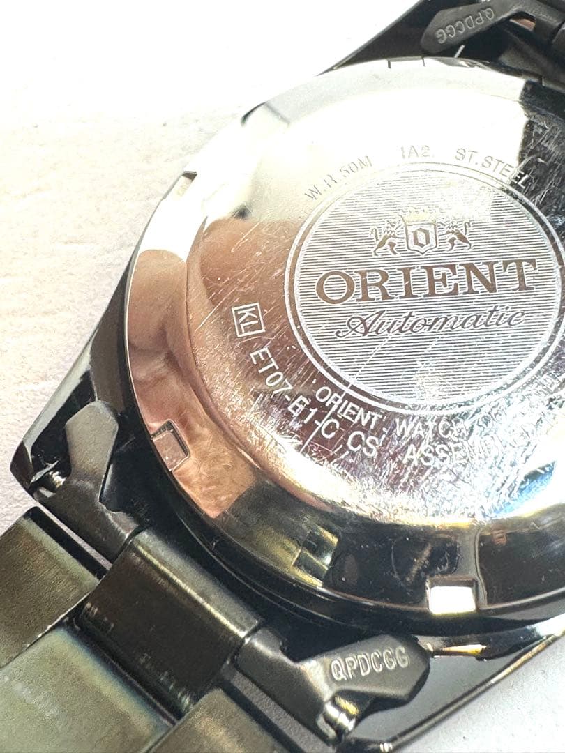 ORIENT ET07-E1 Automatic Men's Watch — Japanese