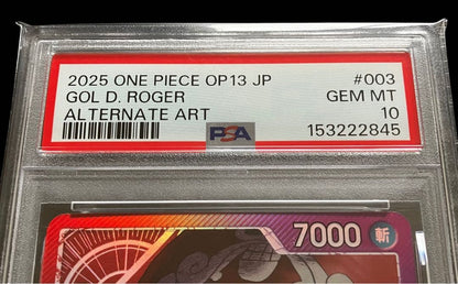 PSA 10 One Piece The Will That Is Passed Down — Japanese