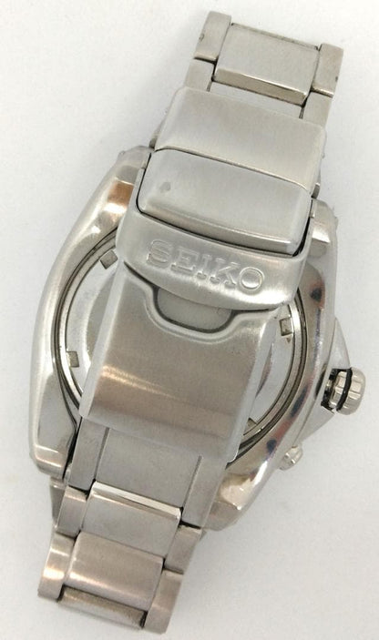 SEIKO Kinetic Diver Pepsi Model Men's Watch — Japanese