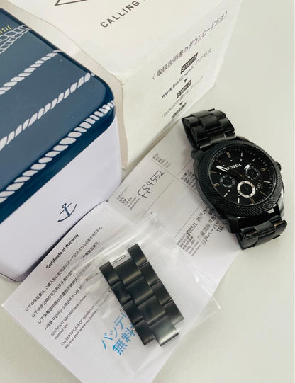 FOSSIL Machine Series Quartz Men's Watch — Japanese