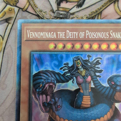 Yu-Gi-Oh Yugioh Venominaaga, the Poisonous Snake God — Japanese