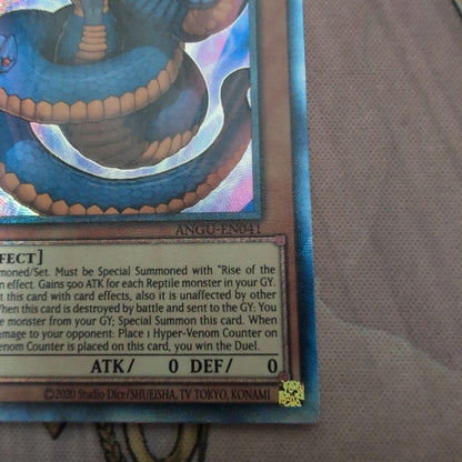 Yu-Gi-Oh Yugioh Venominaaga, the Poisonous Snake God — Japanese