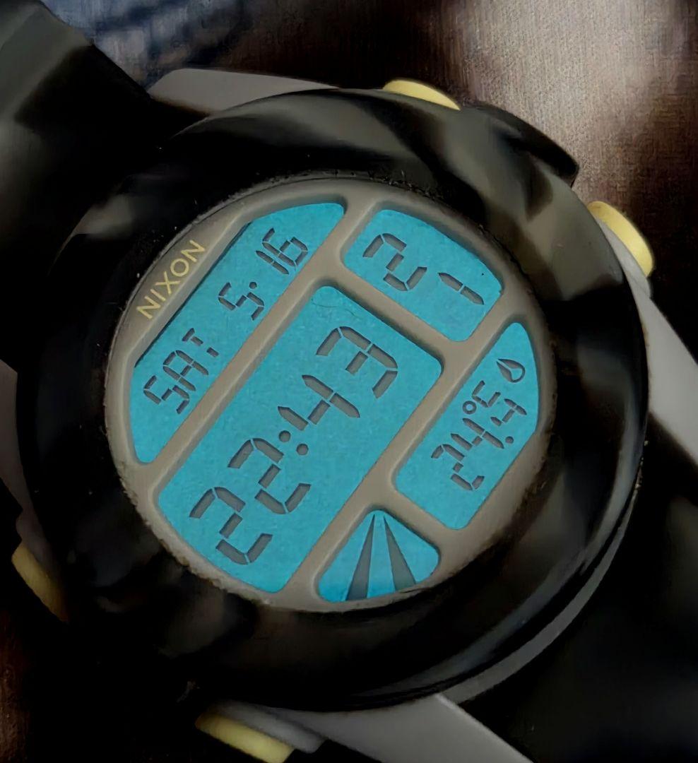 NIXON D6567 THE UNIT Digital Men's Watch — Japanese