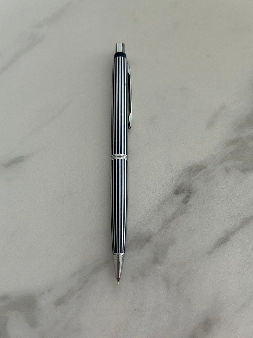 Close-up of a Pilot mechanical pencil in excellent condition, lightly used