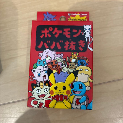 Pokemon Pokémon Old Maid Red and Blue Set Box — Japanese