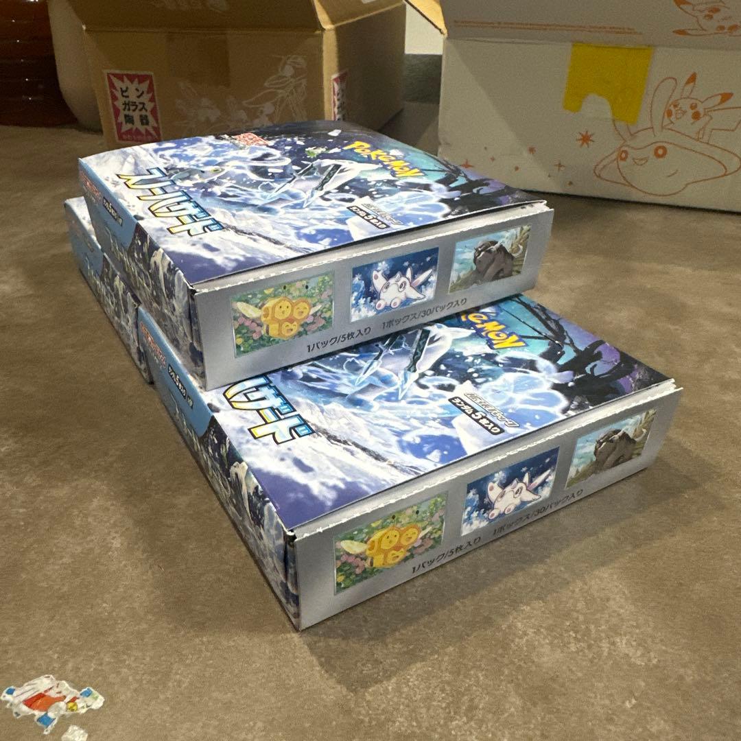 Pokemon Pokémon Card Snow Hazard Box — Japanese