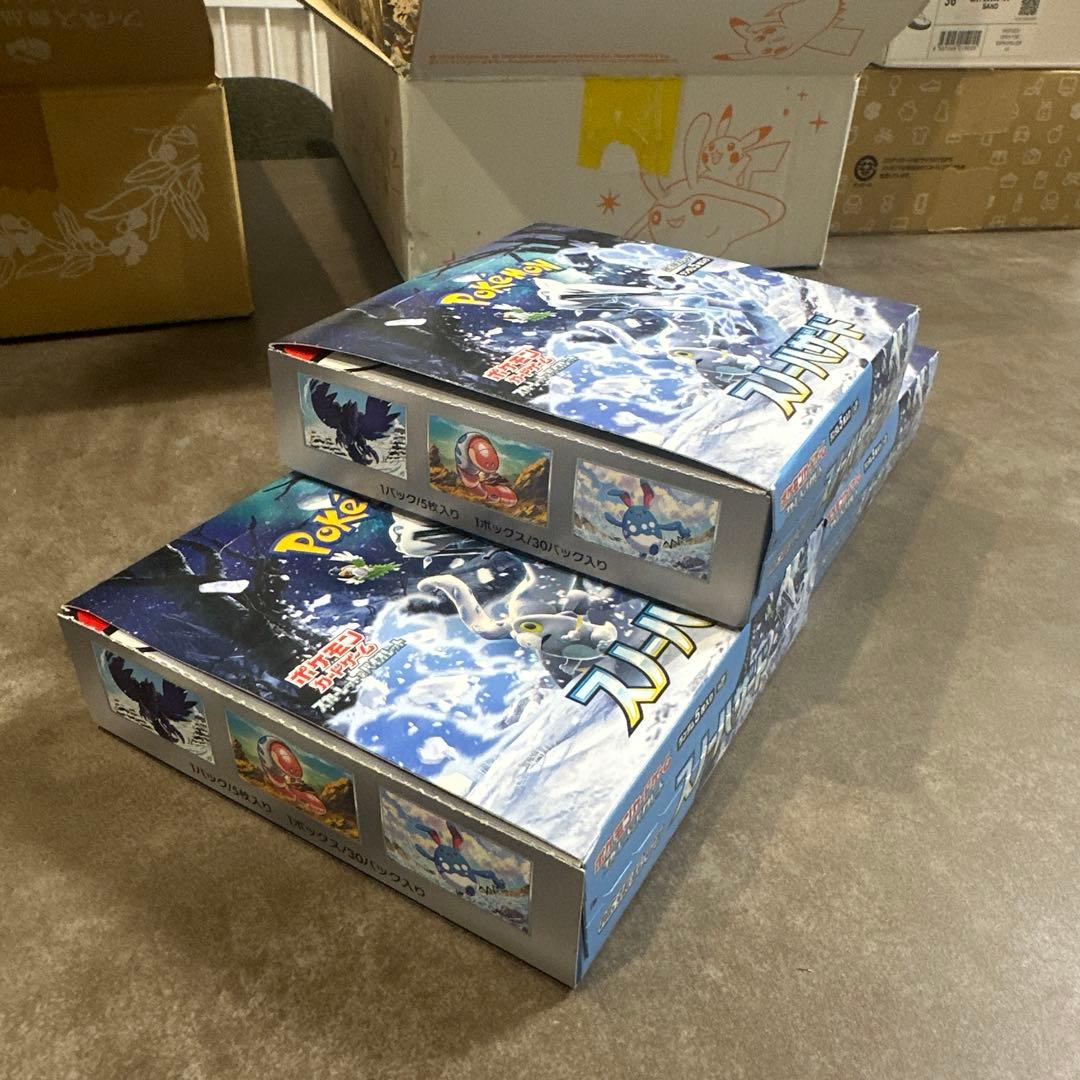 Pokemon Pokémon Card Snow Hazard Box — Japanese