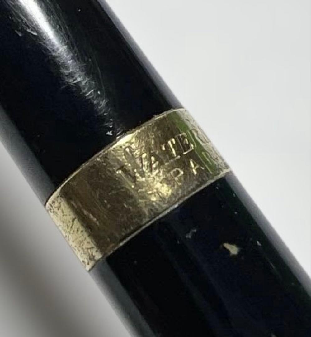 Waterman Metropolitan Essential mechanical pencil in black with gold decoration, twist type, 78mm length