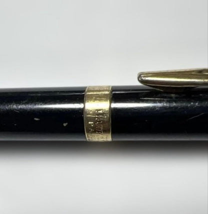 Waterman Metropolitan Essential mechanical pencil in black with gold decoration, twist type, 78mm length