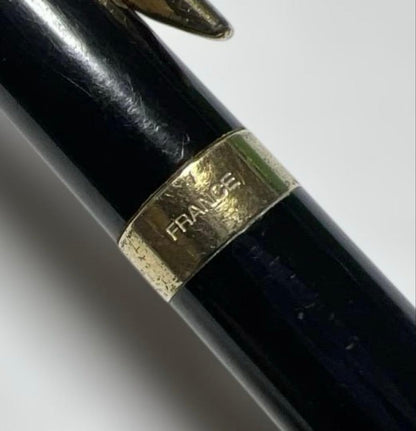 Waterman Metropolitan Essential mechanical pencil in black with gold decoration, twist type, 78mm length