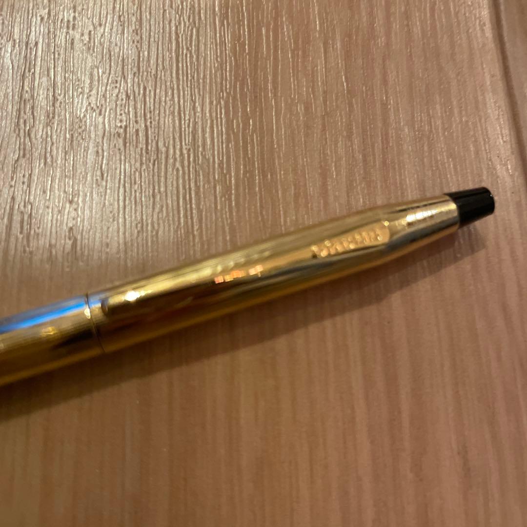 Cross No.49 Classic Century Ballpoint Pen with oil-based ink in one color, unused with minor scratches