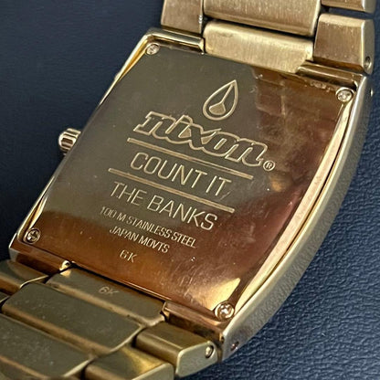 NIXON THE BANKS SBTR009 Quartz Men's Watch — Japanese
