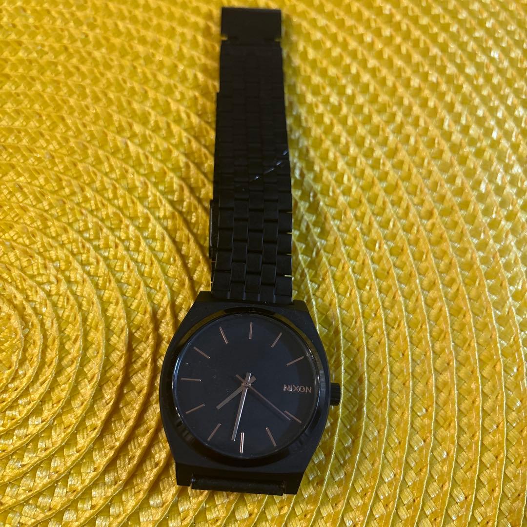 NIXON All Black Quartz Men's Watch — Japanese