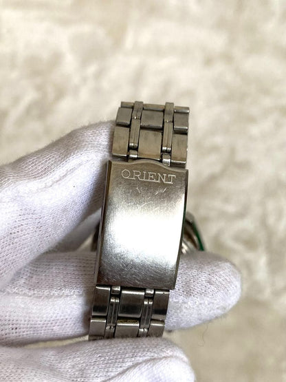 ORIENT 23石 グリーン文字盤 Automatic Men's Watch — Japanese