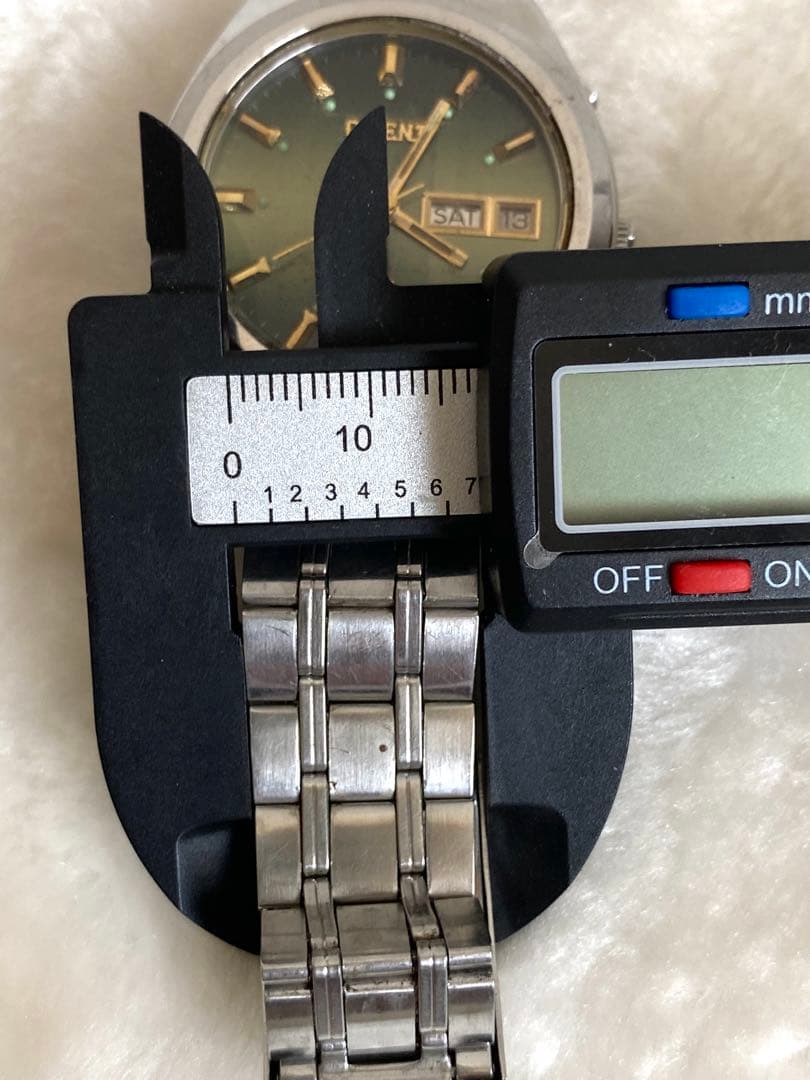 ORIENT 23石 グリーン文字盤 Automatic Men's Watch — Japanese