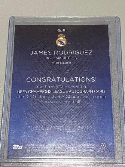 Soccer Sign Card James Rodríguez — Japanese