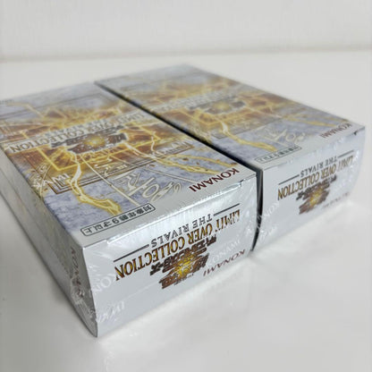 Yu-Gi-Oh Limit Over Collection The rivals 2Box Set with Shrink Box — Japanese