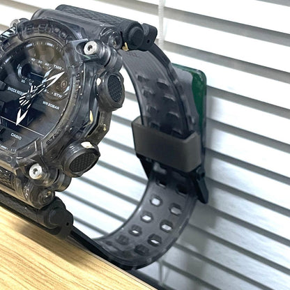 CASIO G-SHOCK クリアブラック Digital Men's Watch — Japanese