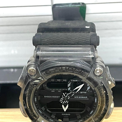 CASIO G-SHOCK クリアブラック Digital Men's Watch — Japanese