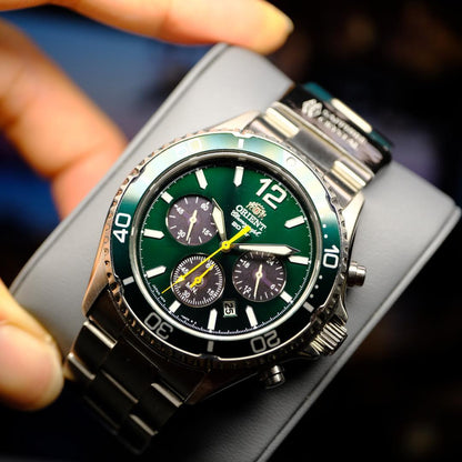 ORIENT RN-TX0204E Solar Men's Watch — Japanese