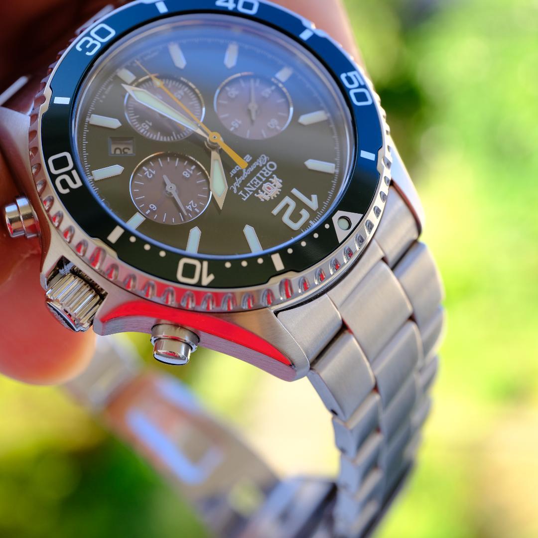 ORIENT RN-TX0204E Solar Men's Watch — Japanese