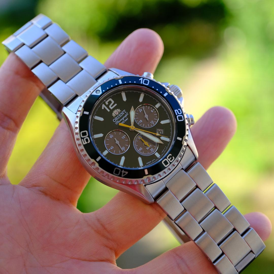 ORIENT RN-TX0204E Solar Men's Watch — Japanese