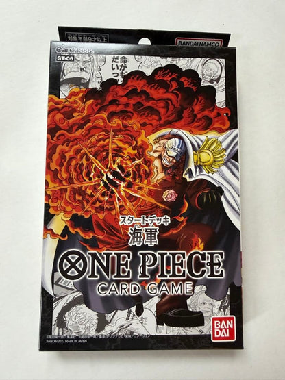 One Piece One Piece Card Game Starter Deck 4-Piece Set Box L — Japanese