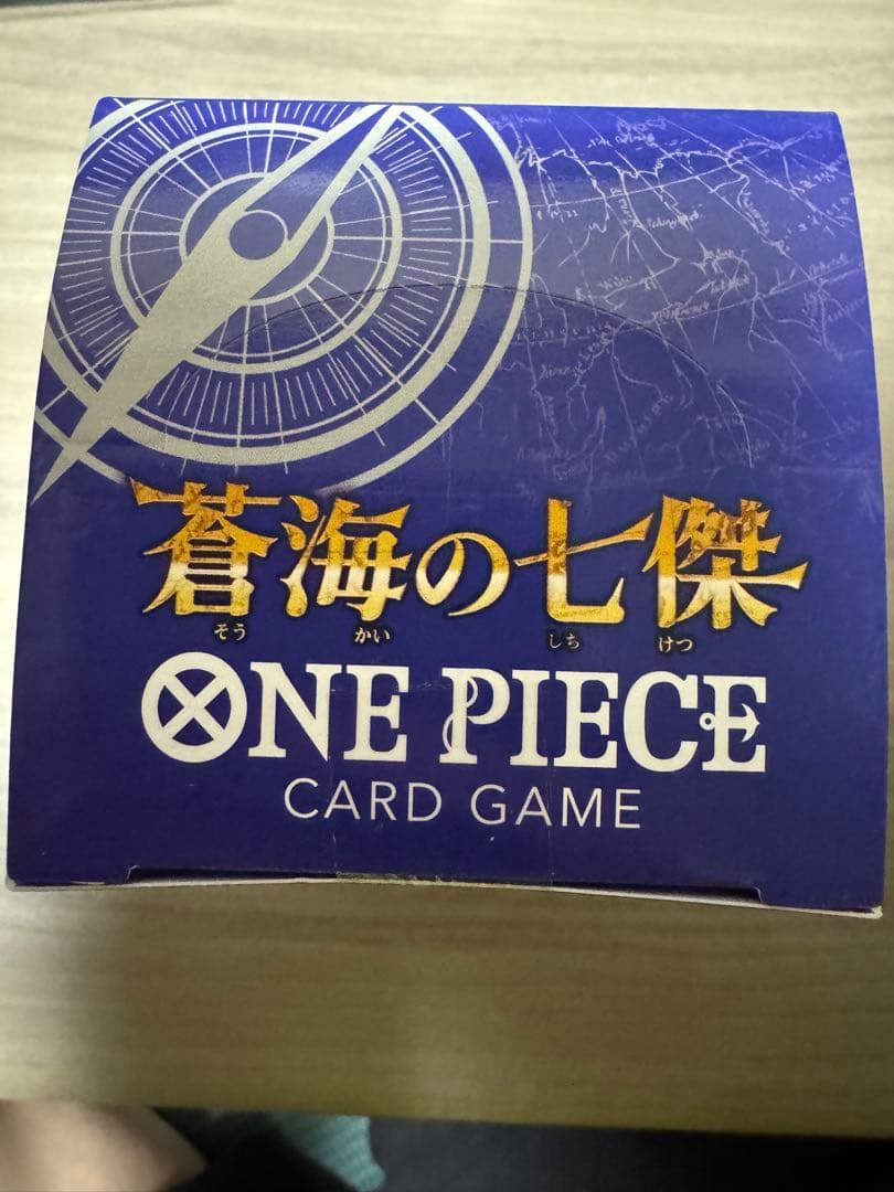 One Piece One Piece Card Game Seirai no Nanakai Unopened Box with Tape Box — Japanese