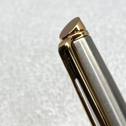 Waterman France Ballpoint Pen wb5 in silver and gold with matching case