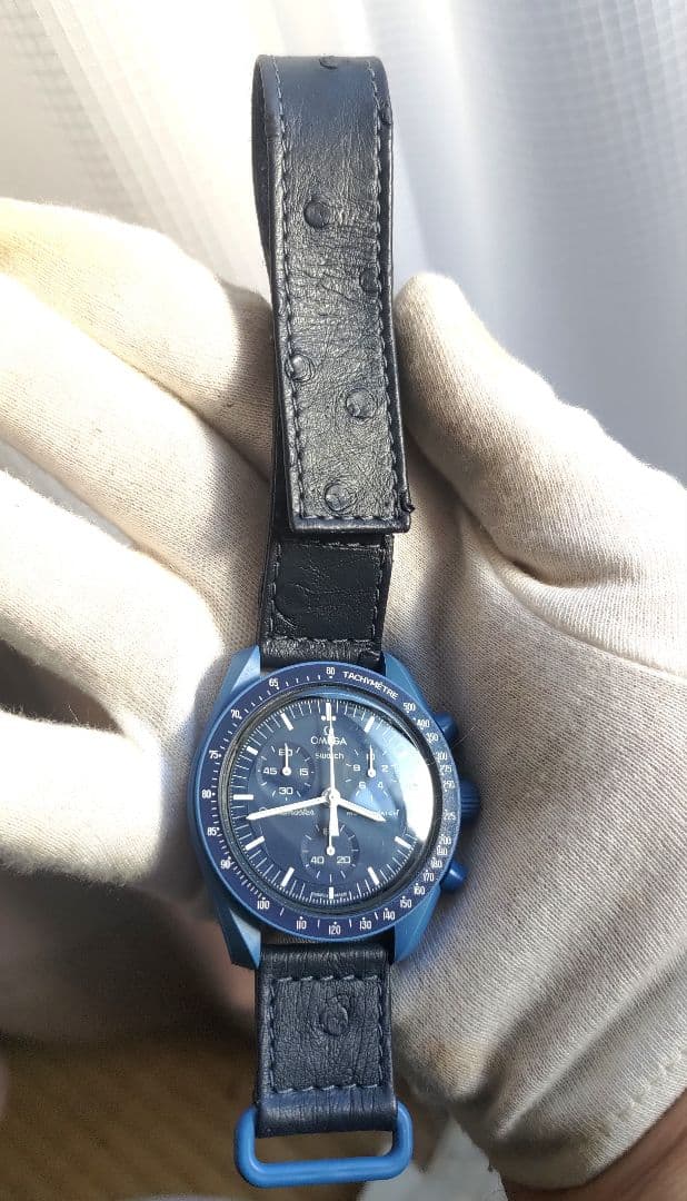 swatch Neptune Ostrich MS Quartz Men's — Japanese