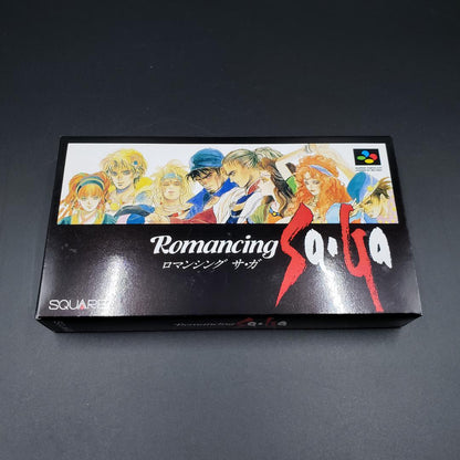 Romancing Saga SNES SFC cartridge and box brand new unopened in pristine condition