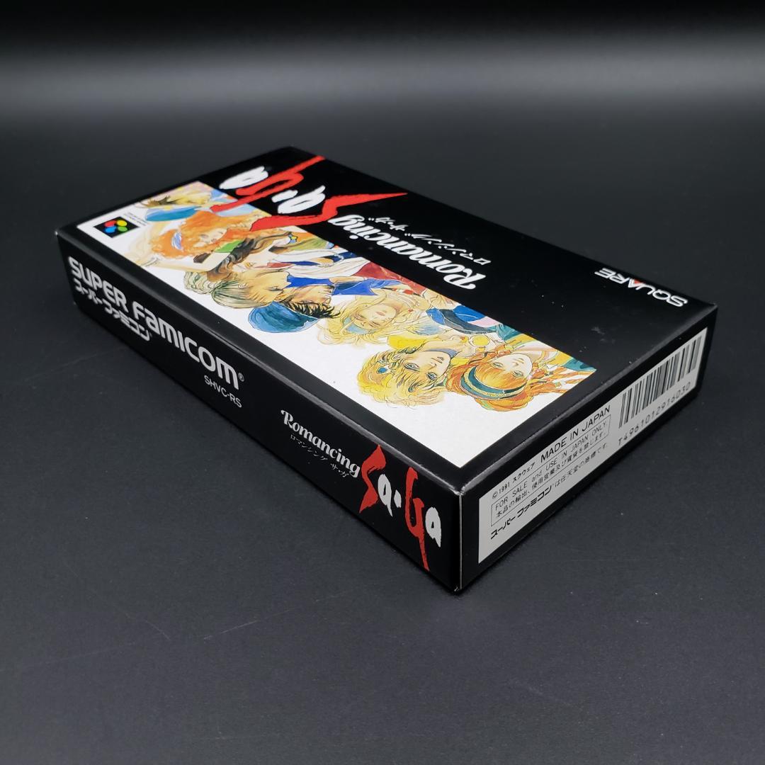 Romancing Saga SNES SFC cartridge and box brand new unopened in pristine condition