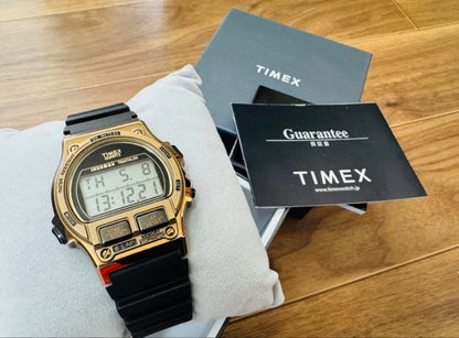 TIMEX Ironman 8-Lap Metal Digital Men's Watch — Japanese