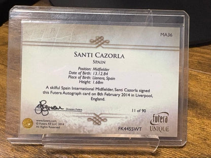 Santy Kasorla Autograph Card 90 Limited — Japanese