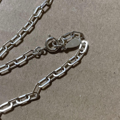 Agete 925 sterling silver chain necklace measuring 50cm length
