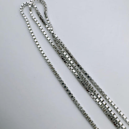 Tasaki silver SV925 pearl necklace with 7mm pearl and 0.01ct diamond on adjustable 39-42cm chain