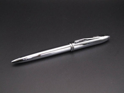 Cross Townsend Update 532TW Chrome ballpoint pen with chrome finish and included accessories