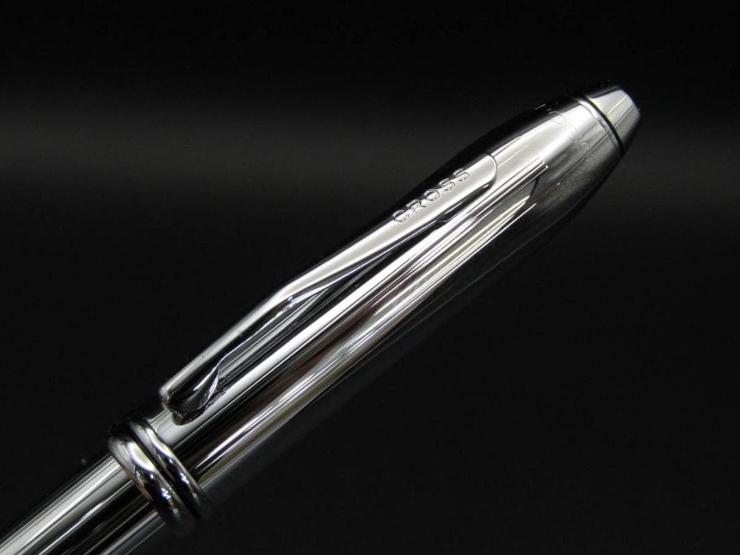 Cross Townsend Update 532TW Chrome ballpoint pen with chrome finish and included accessories