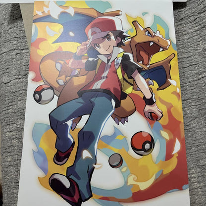 Pokemon Naoki Saitou Poster Pokémon豪华12枚セット — Japanese