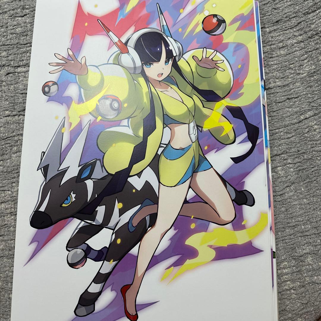 Pokemon Naoki Saitou Poster Pokémon豪华12枚セット — Japanese