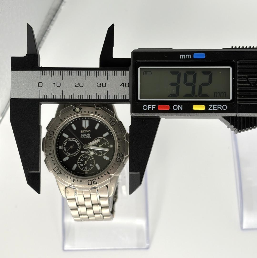 SEIKO SCUBA SBSC009 Solar Men's Watch — Japanese